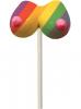 Rainbow Boob Sucker - LGBT Bachelorette Party Rainbow Boobie Pop Sucker
